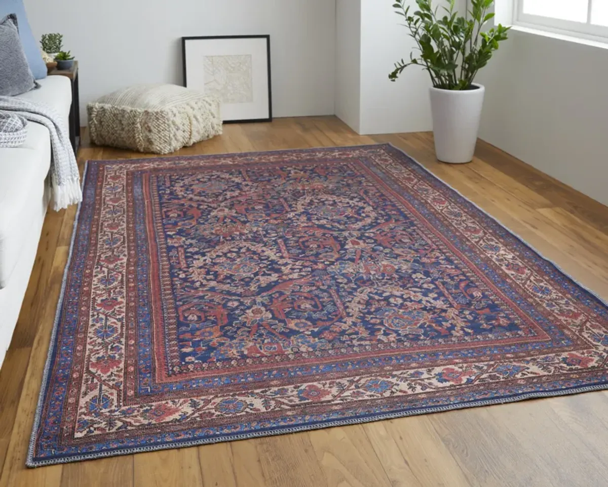 Rawlins 39HGF Red/Blue/Tan 3'11" x 6' Rug