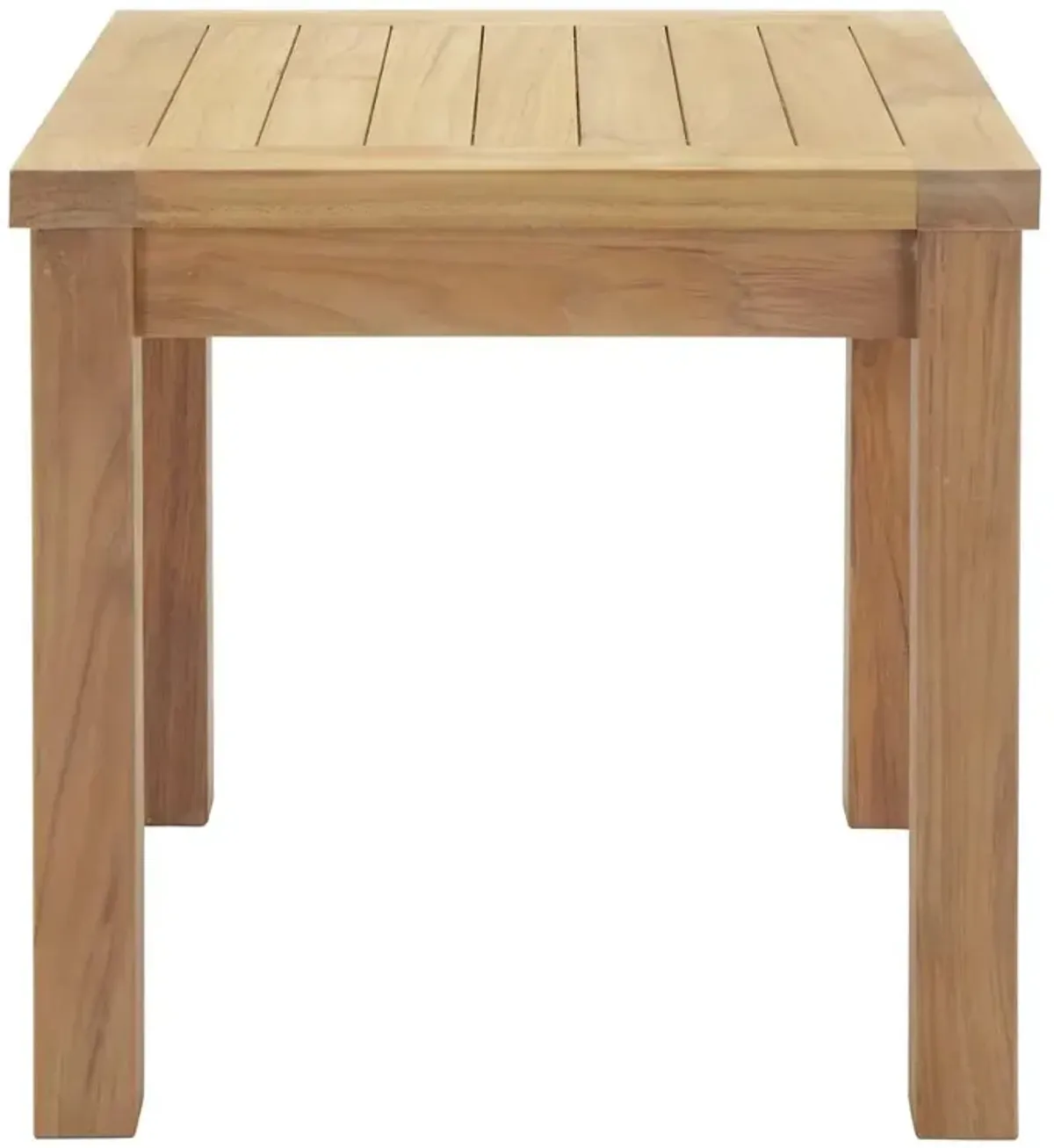 Modway Marina Outdoor Patio Teak Side Table