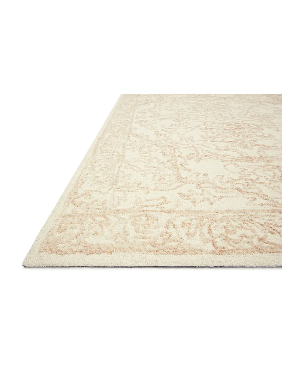 Annie ANN05 White/Pink 7'9" x 9'9" Rug