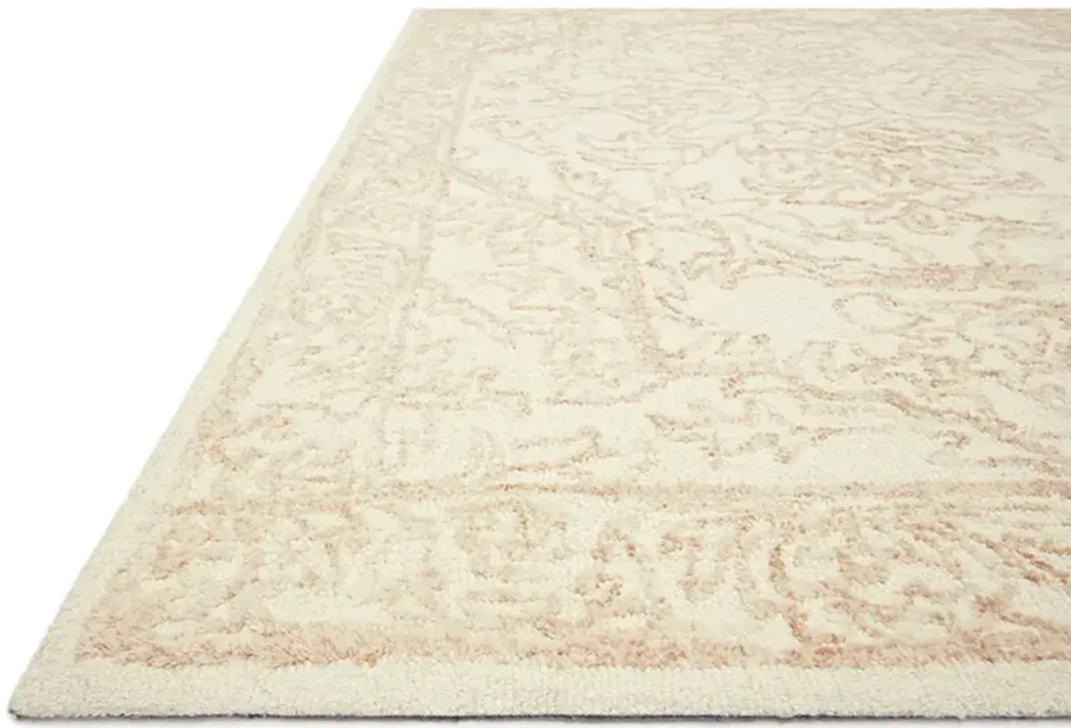 Annie ANN05 White/Pink 7'9" x 9'9" Rug