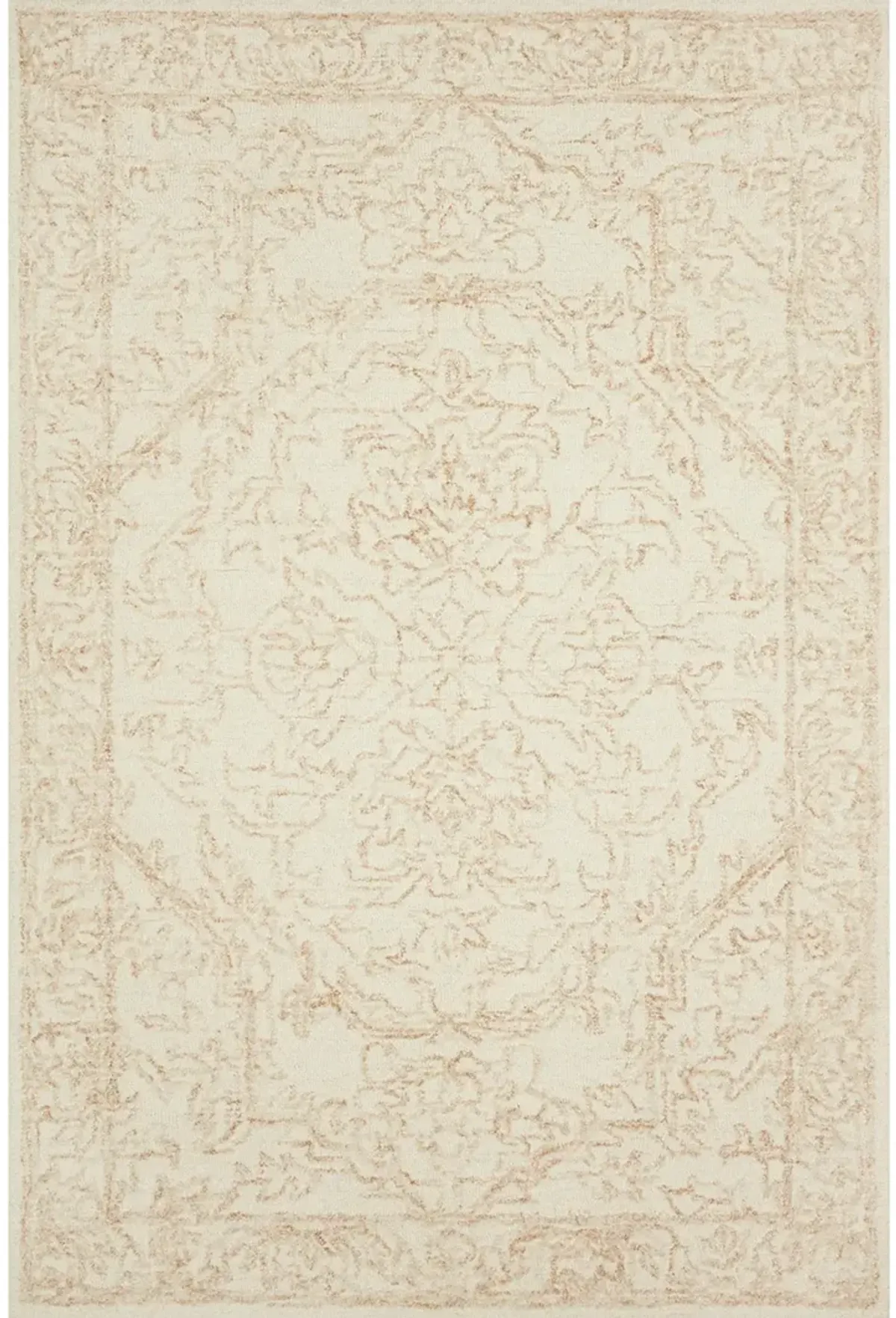 Annie ANN05 White/Pink 7'9" x 9'9" Rug