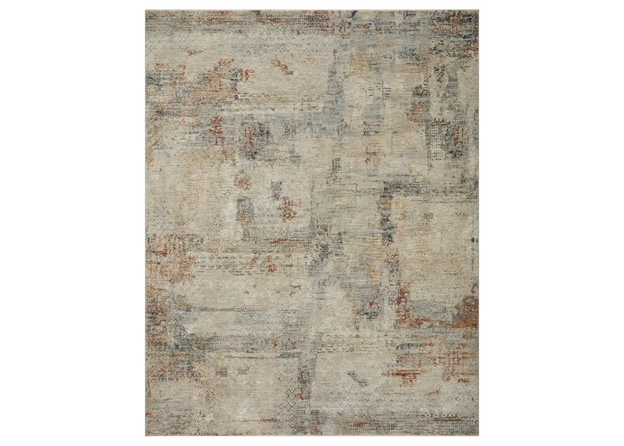 Axel AXE06 Sand/Multi 6'7" x 9'10" Rug