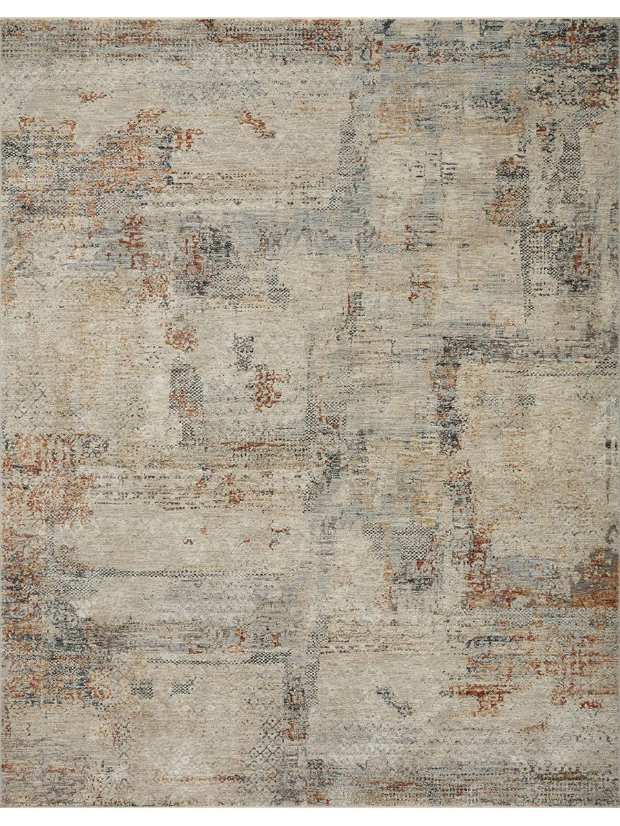 Axel AXE06 Sand/Multi 6'7" x 9'10" Rug