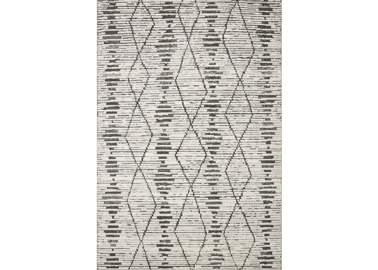 Kamala Charcoal/Dove 9'2" x 13' Rug