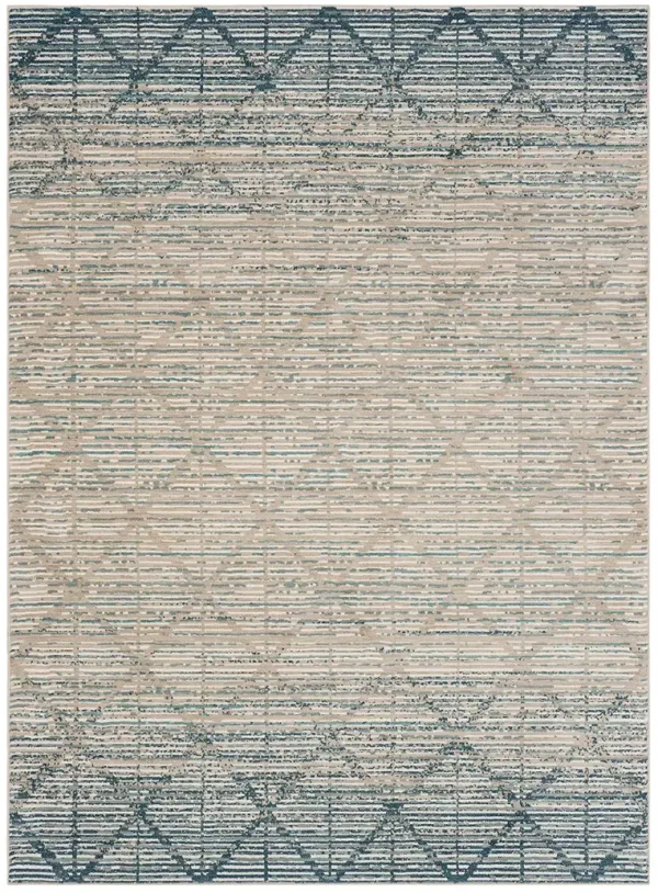 Coconut Grove by Salt Life Spinnaker Oyster 2' 6" X 10' Rug