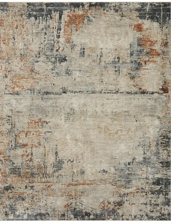 Axel AXE05 Stone/Multi 6'7" x 9'10" Rug