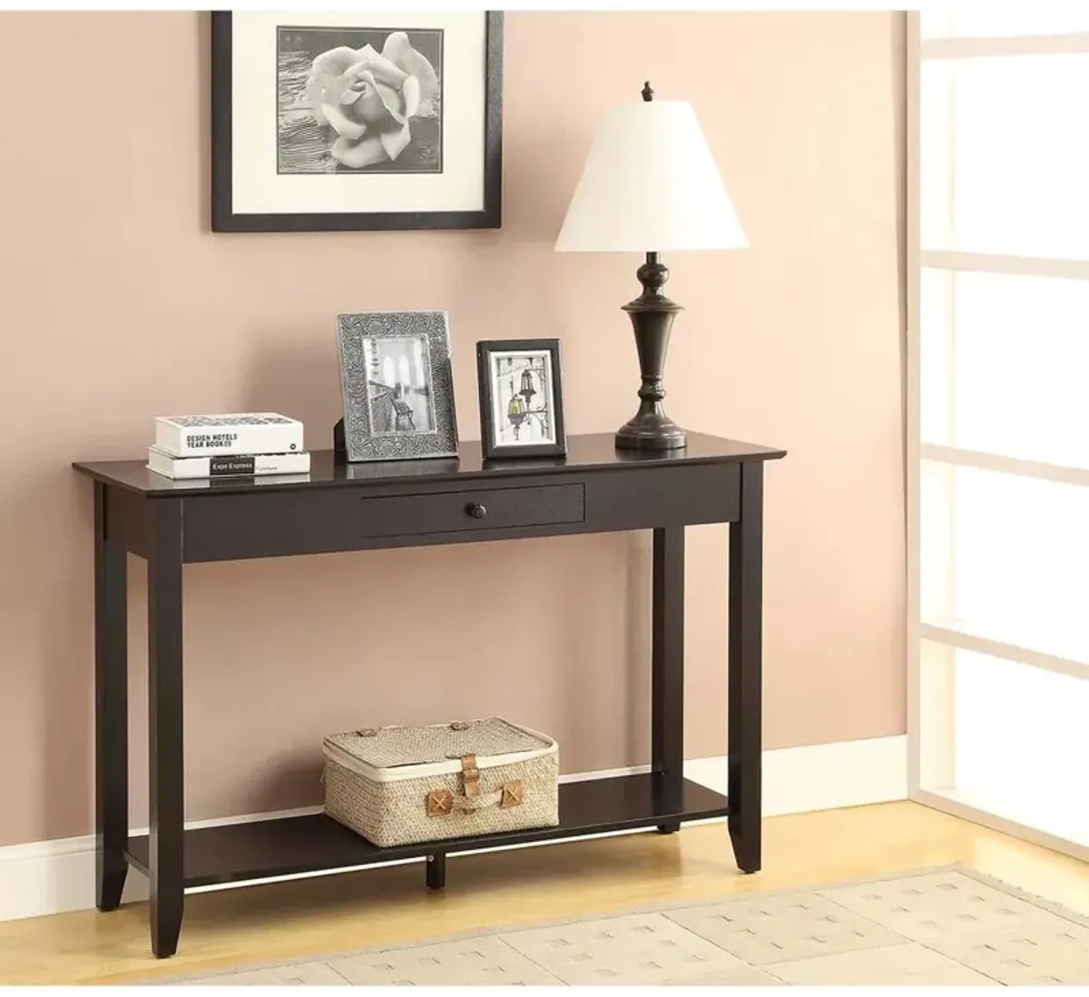 Convience Concept, Inc. American Heritage Console Table with Drawer