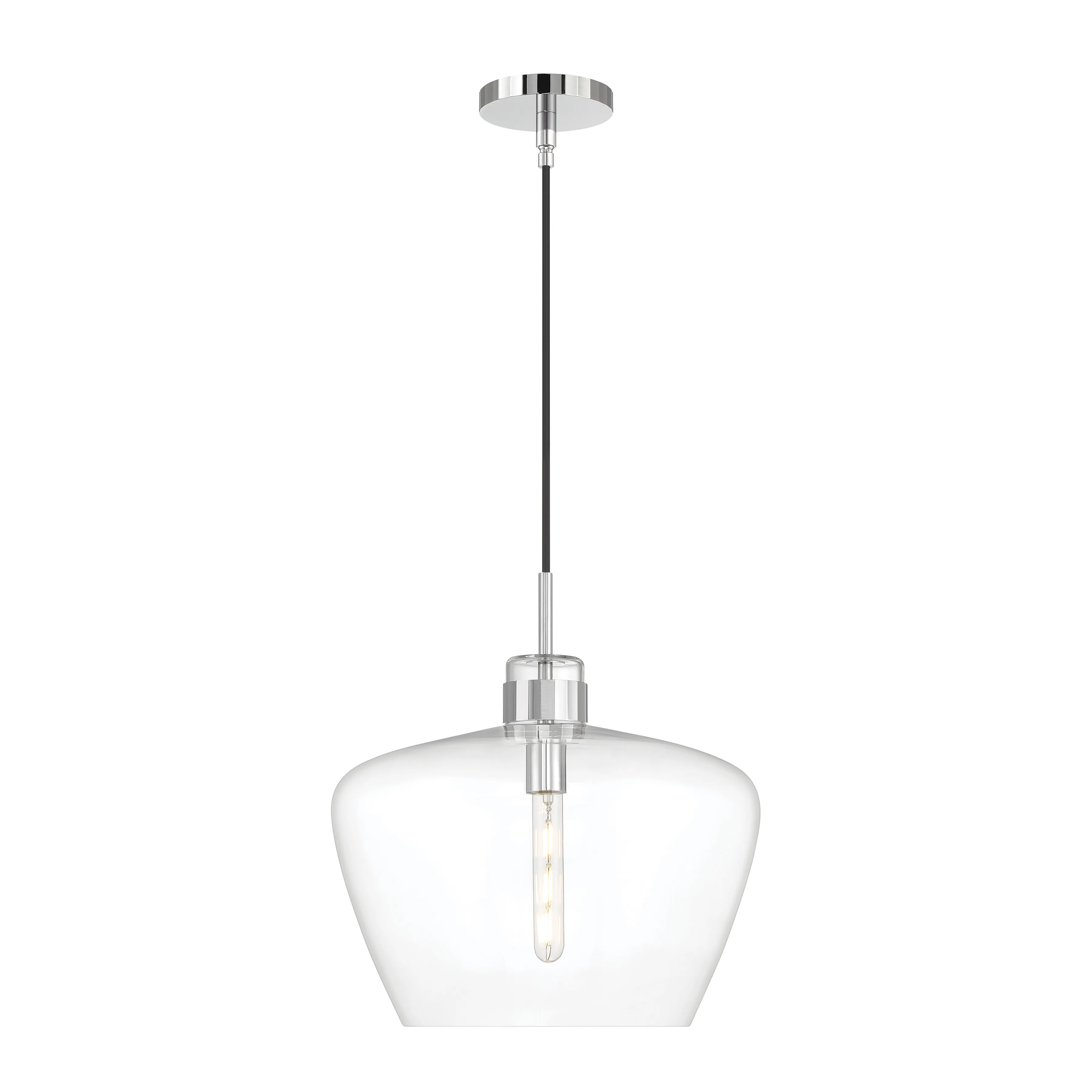 Aurora 1-Light Glass Pendant