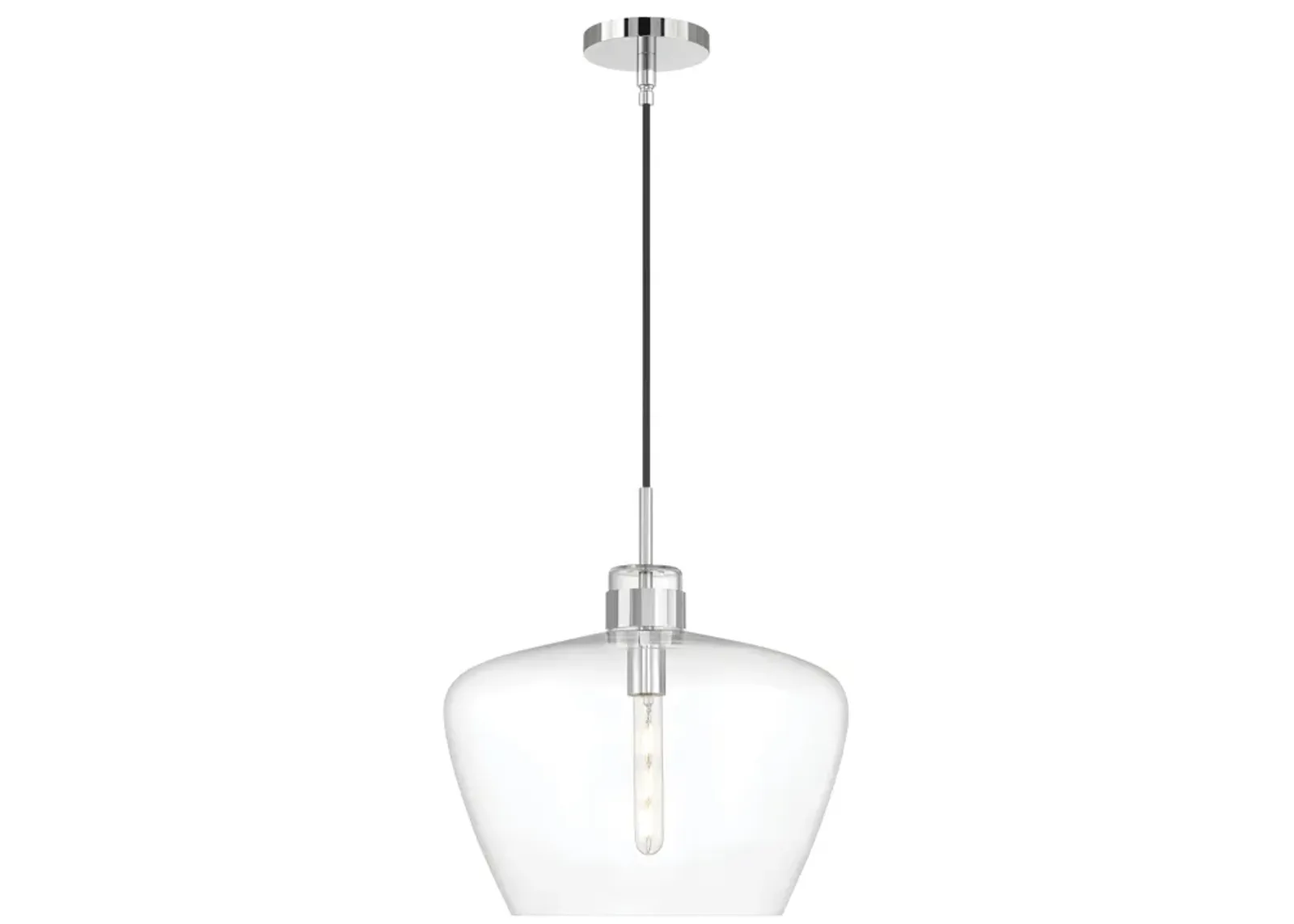 Aurora 1-Light Glass Pendant