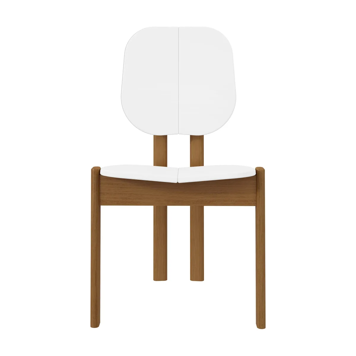 Gales White Dining Chairs (Set of 2)