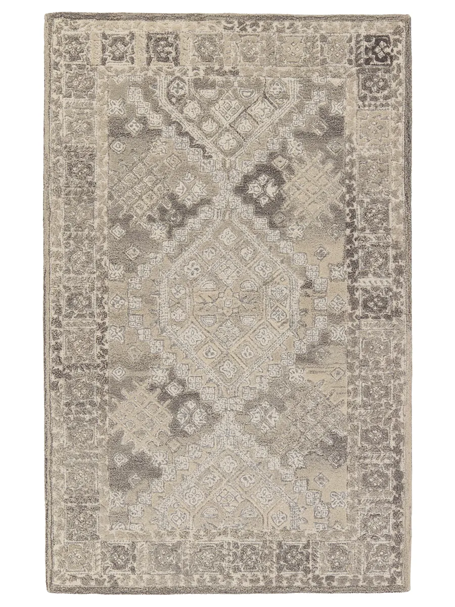 Farryn Nesso Gray 5' x 8' Rug