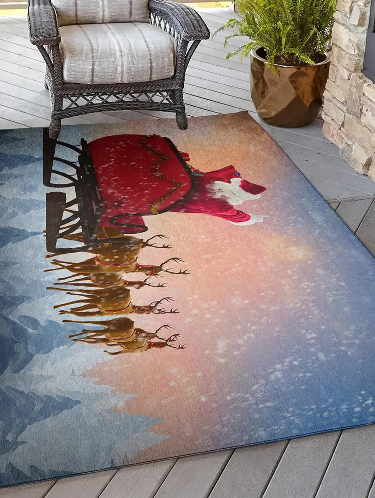 Wonderland WN1 Twilight 5' x 7'6" Rug