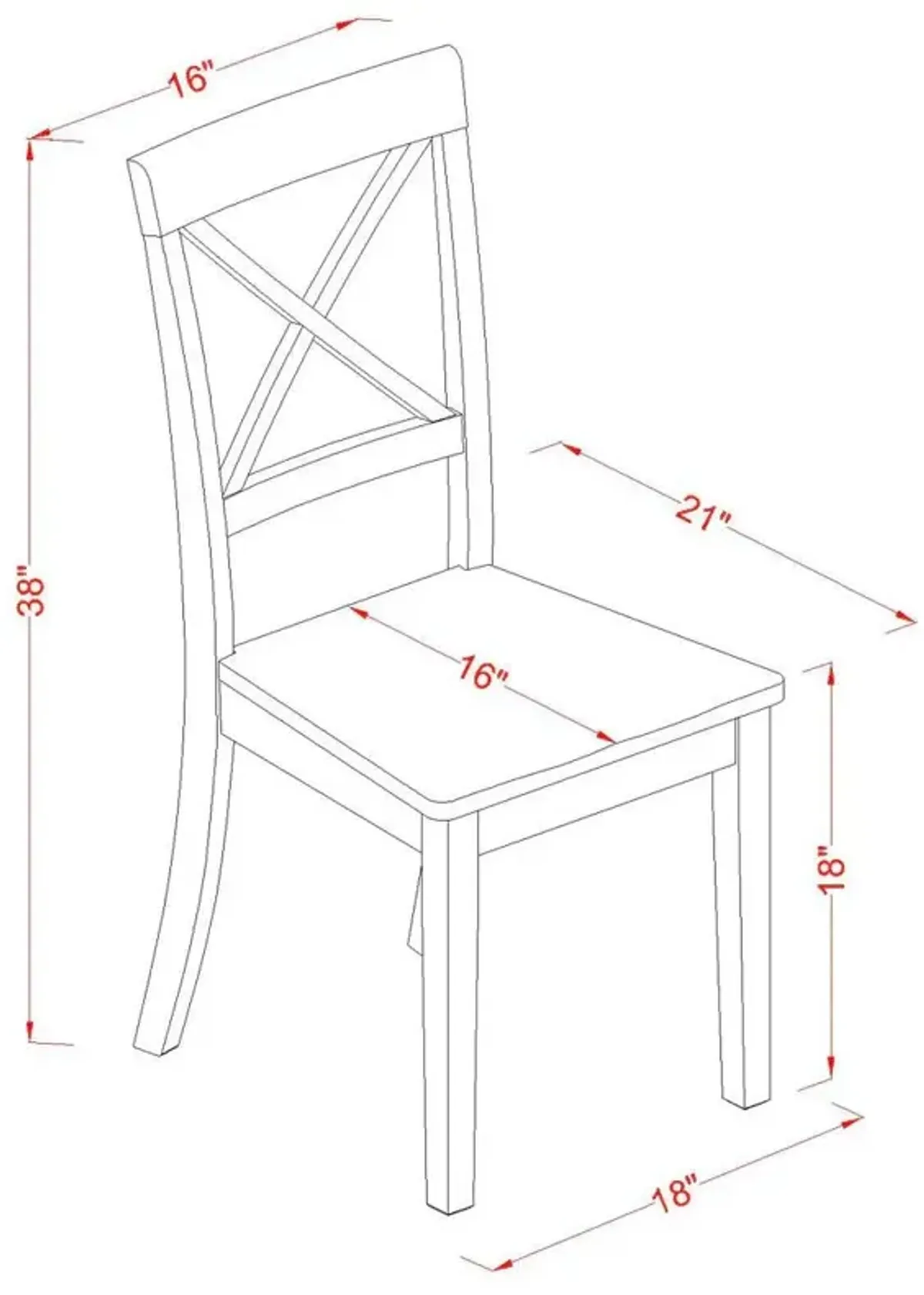 Dining Chair Oak