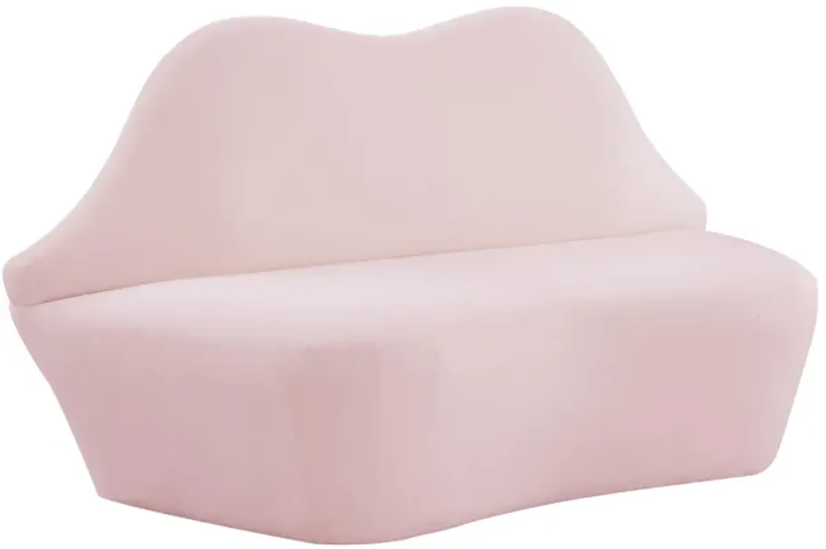 Lips Velvet Settee