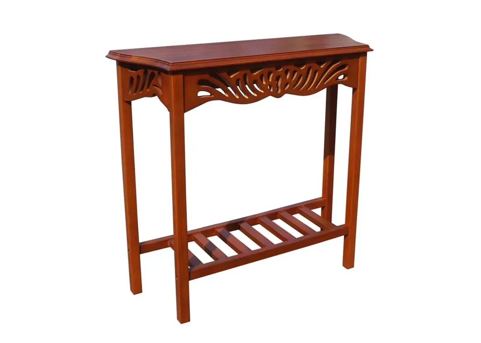 Mahogany Honey Entrance Wall Table