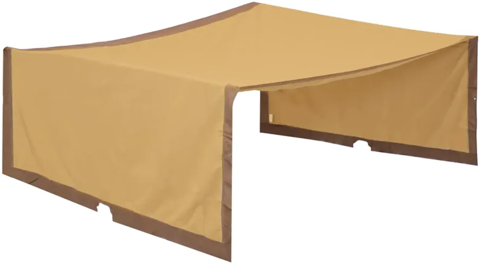 Sunnydaze 9 ft x 12 ft Polyester Retractable Pergola Canopy Shade