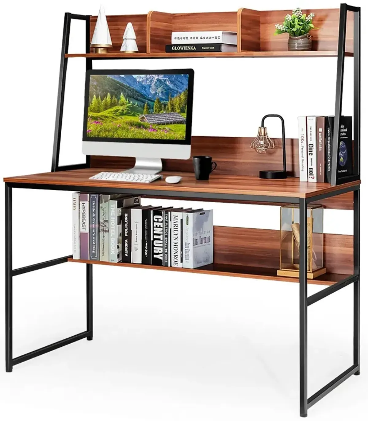 47-Inch Computer Desk Writing Study Table Workstation