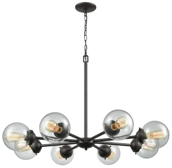 Beckett 37'' Wide 8-Light Chandelier