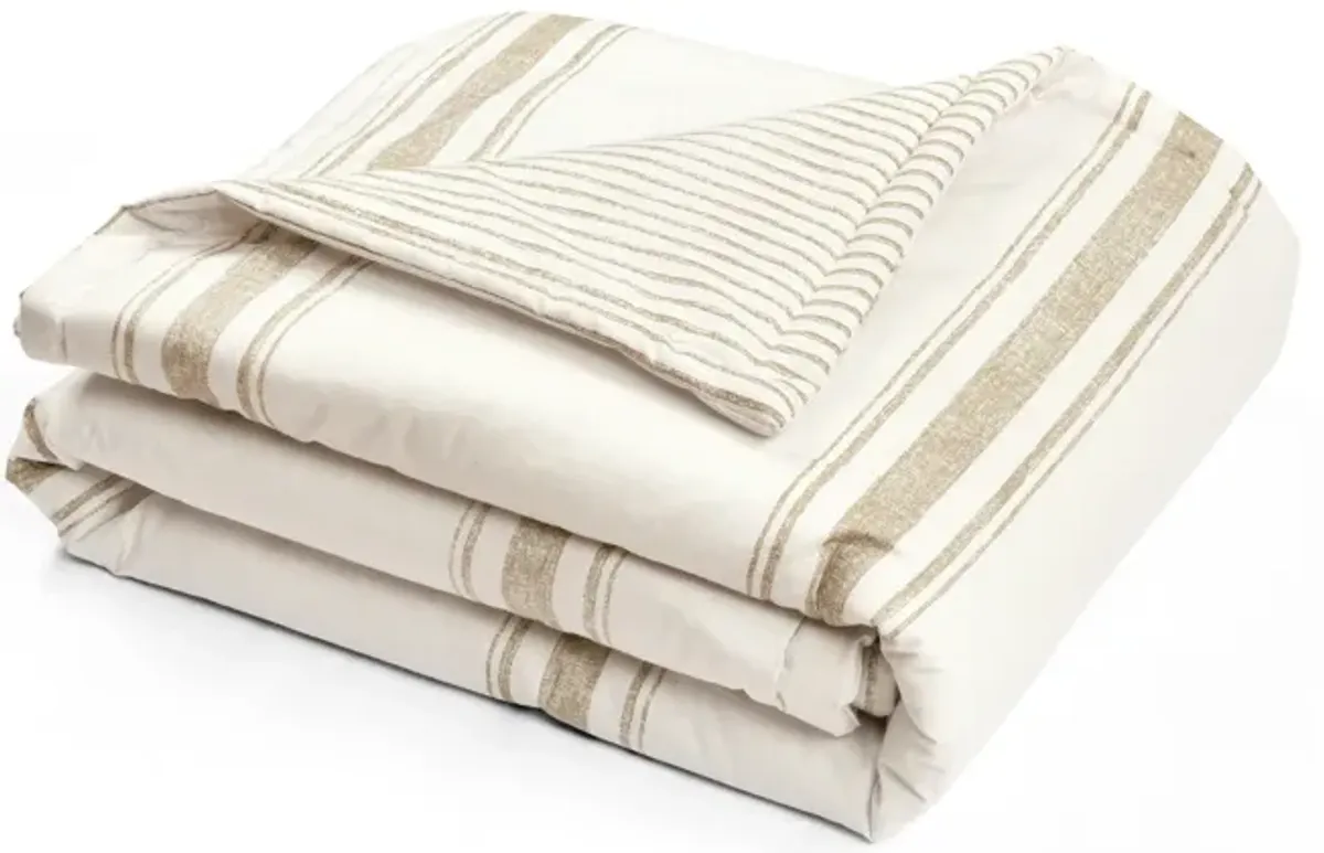 Farmhouse Stripe Throw