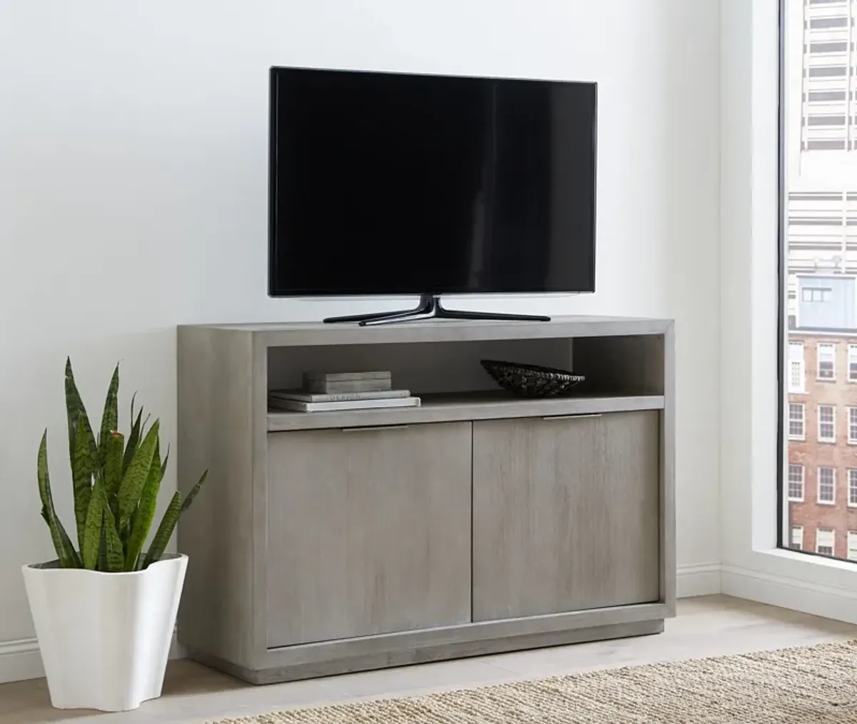 Oxford Open Shelf Entertainment Console