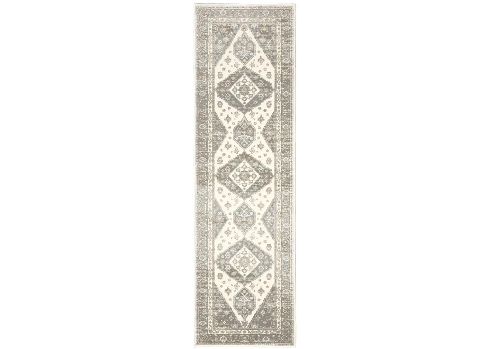 Capistrano 2'3" x 7'6" Ivory Rug