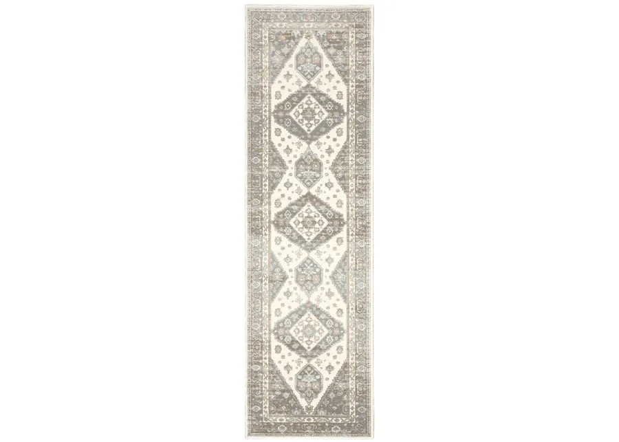 Capistrano 2'3" x 7'6" Ivory Rug