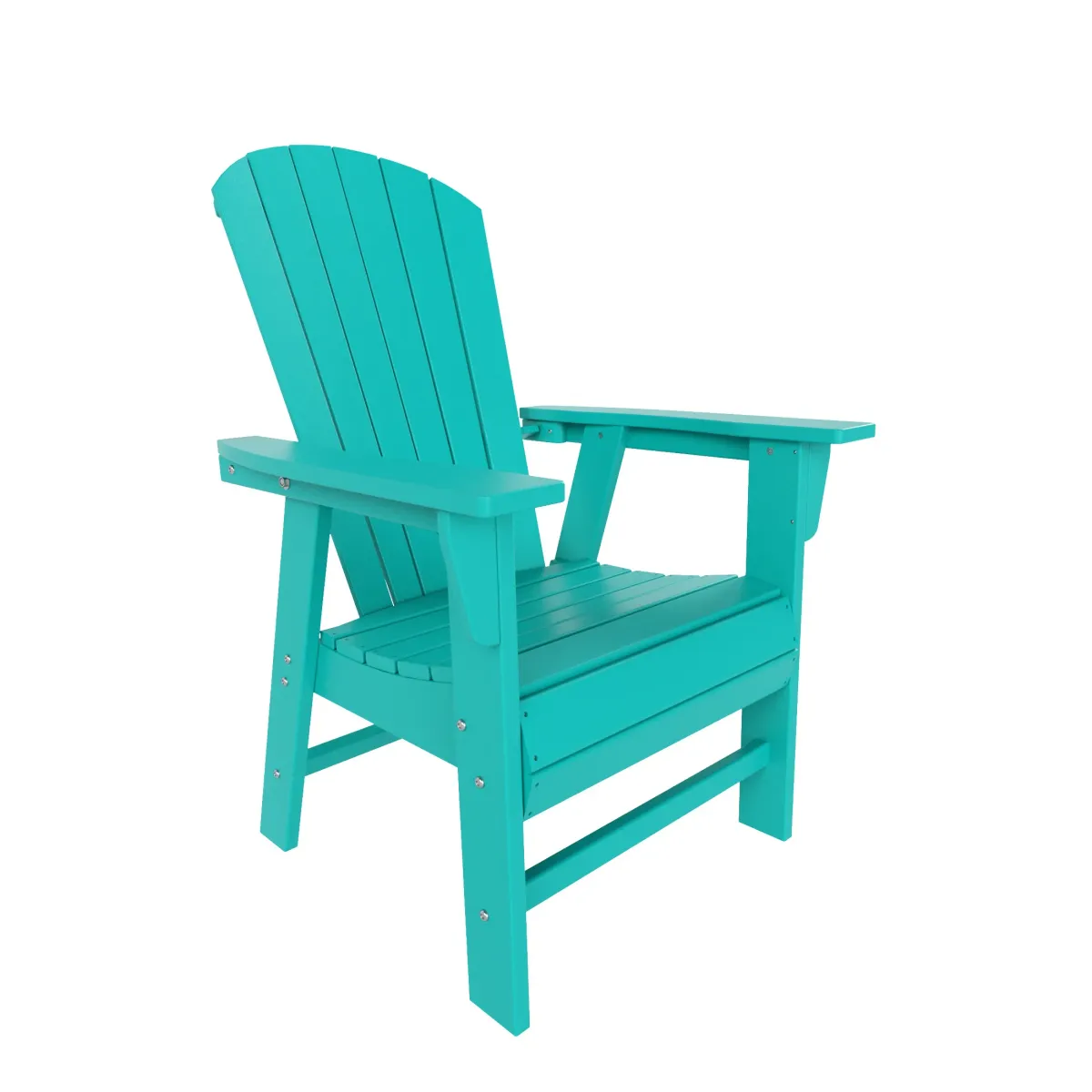 WestinTrends Outdoor Patio Shell-back Adirondack Dining Chair