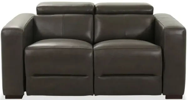 Grey Motion Loveseat