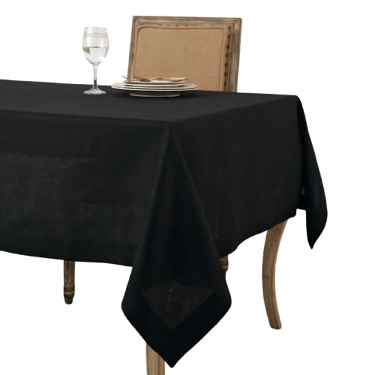 Solino Home 100% Pure Linen Tablecloth - Fete