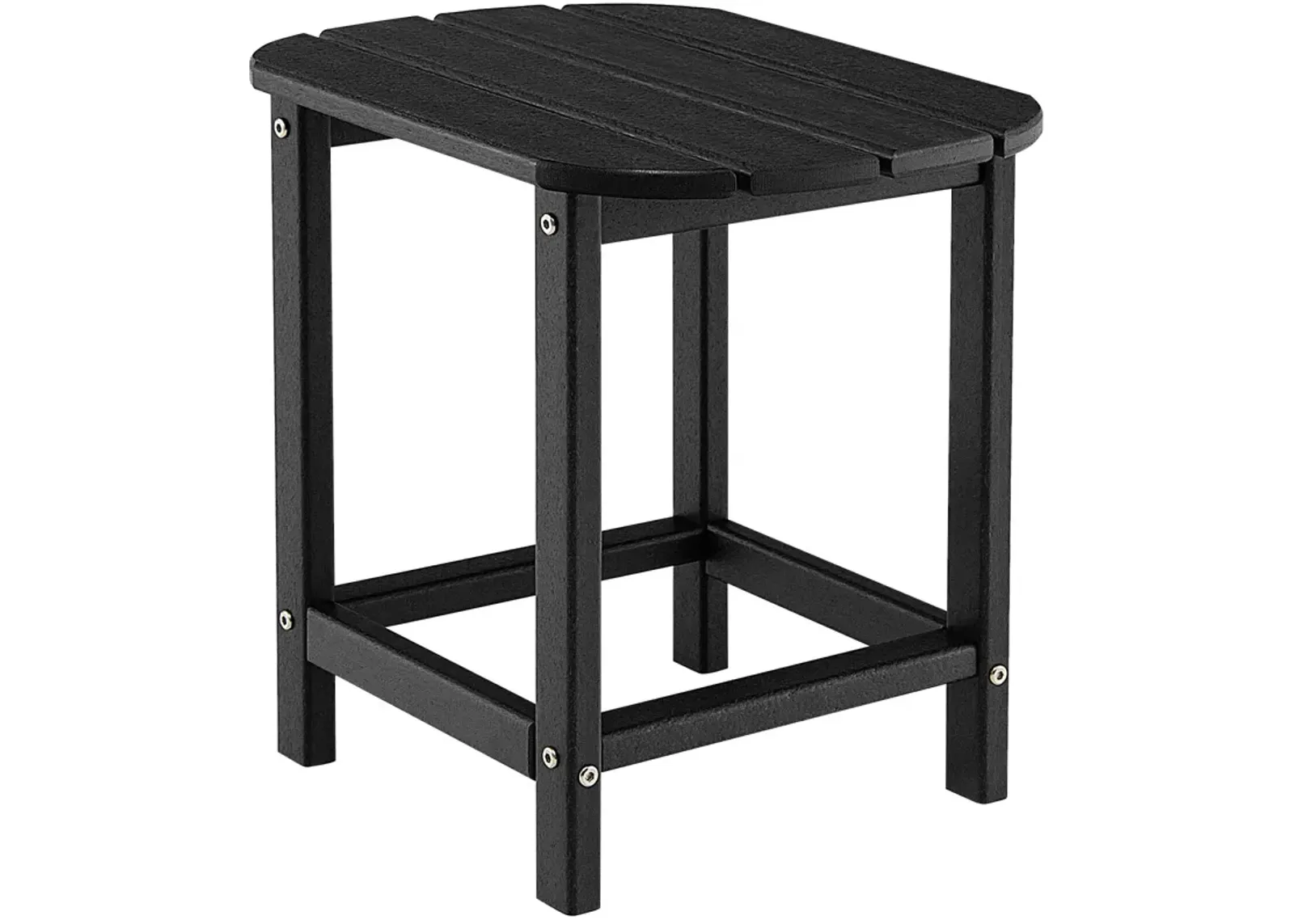 18 Inch Weather Resistant Side Table for Garden Yard Patio