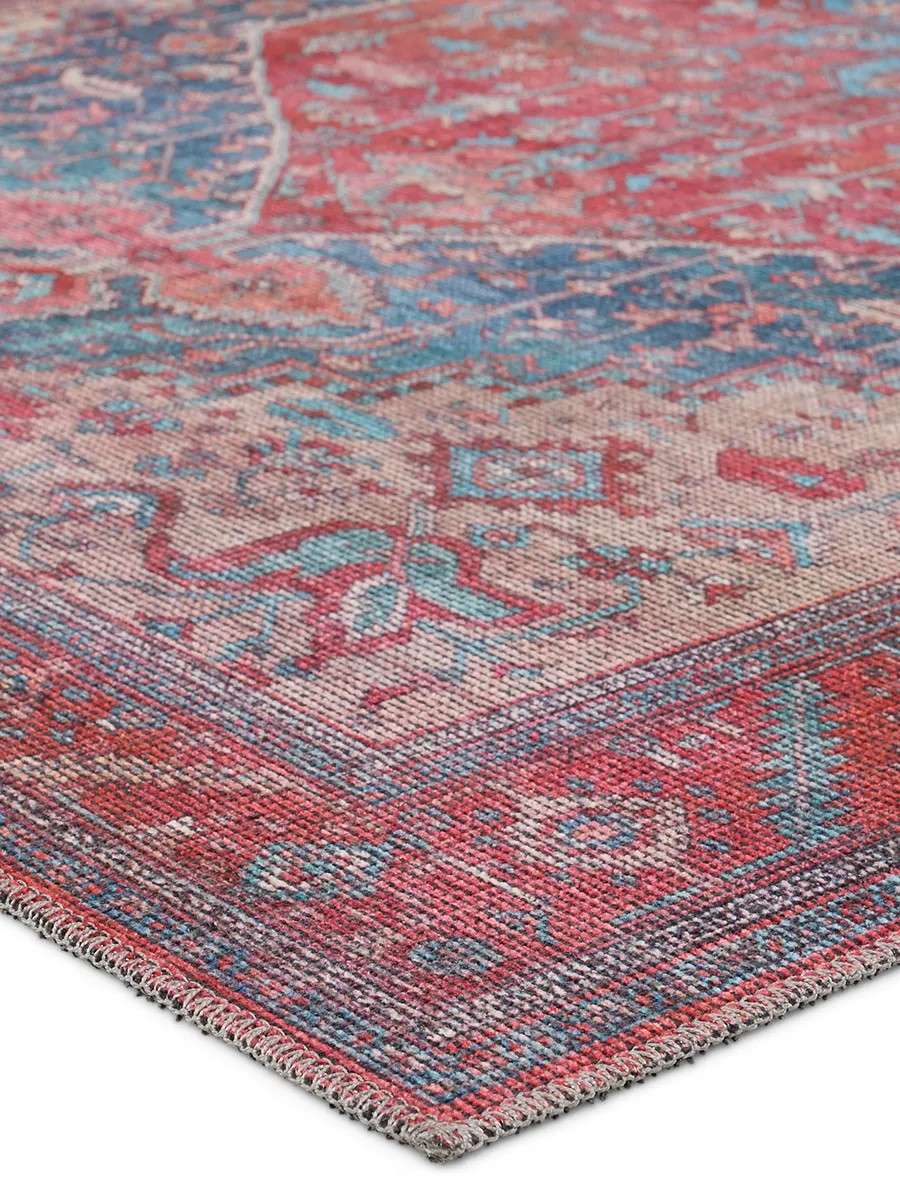 Vindage Fairbanks Red 3' x 8' Runner Rug