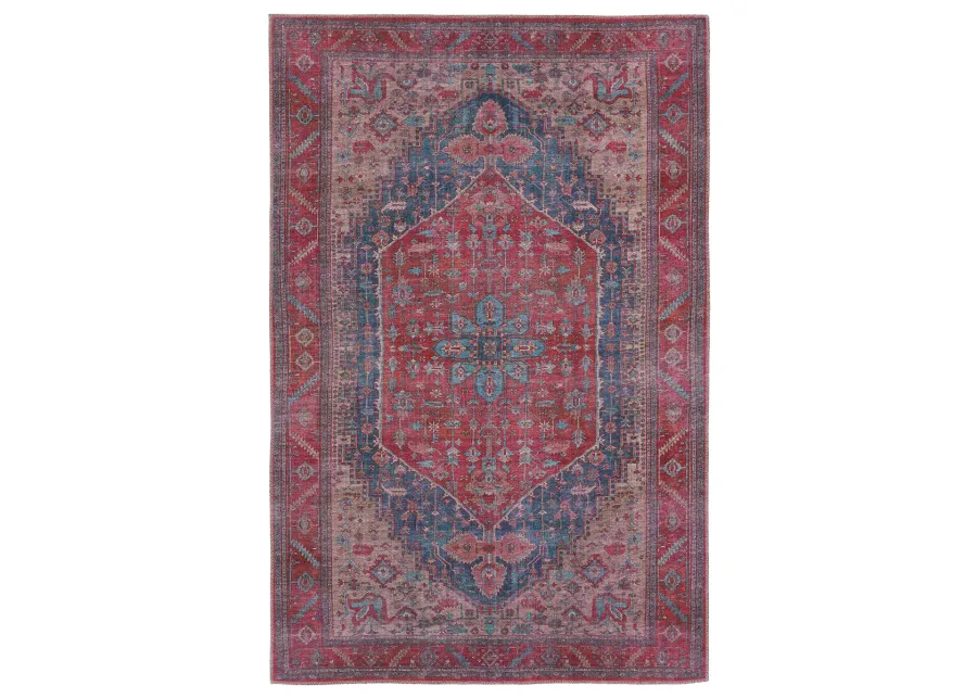 Vindage Fairbanks Red 3' x 8' Runner Rug