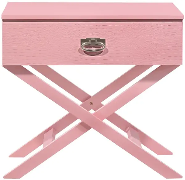 Xavier 1-Drawer Nightstand (25 in. H x 16 in. W x 27 in. D)