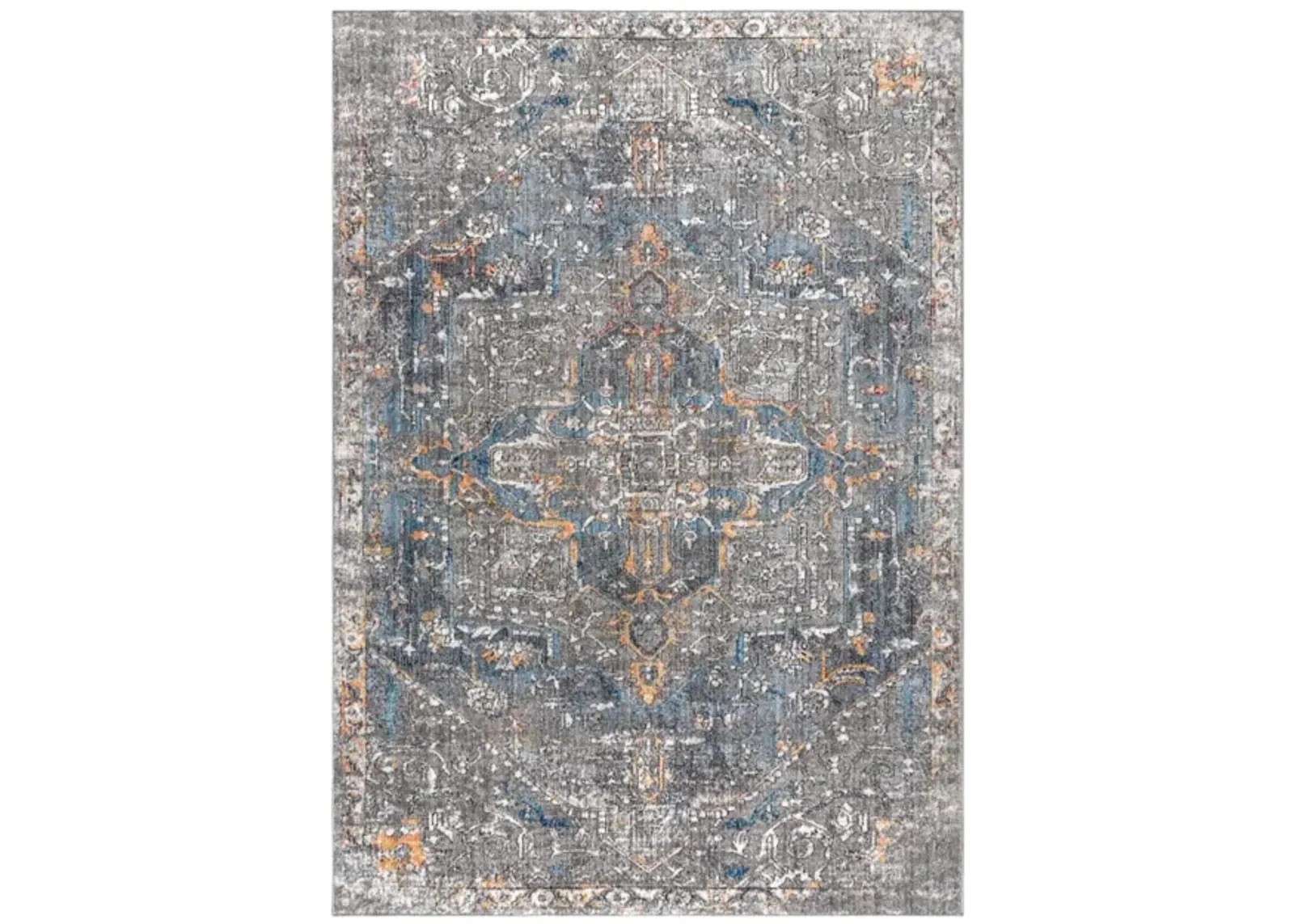 Izmir Vintage Medallion Area Rug