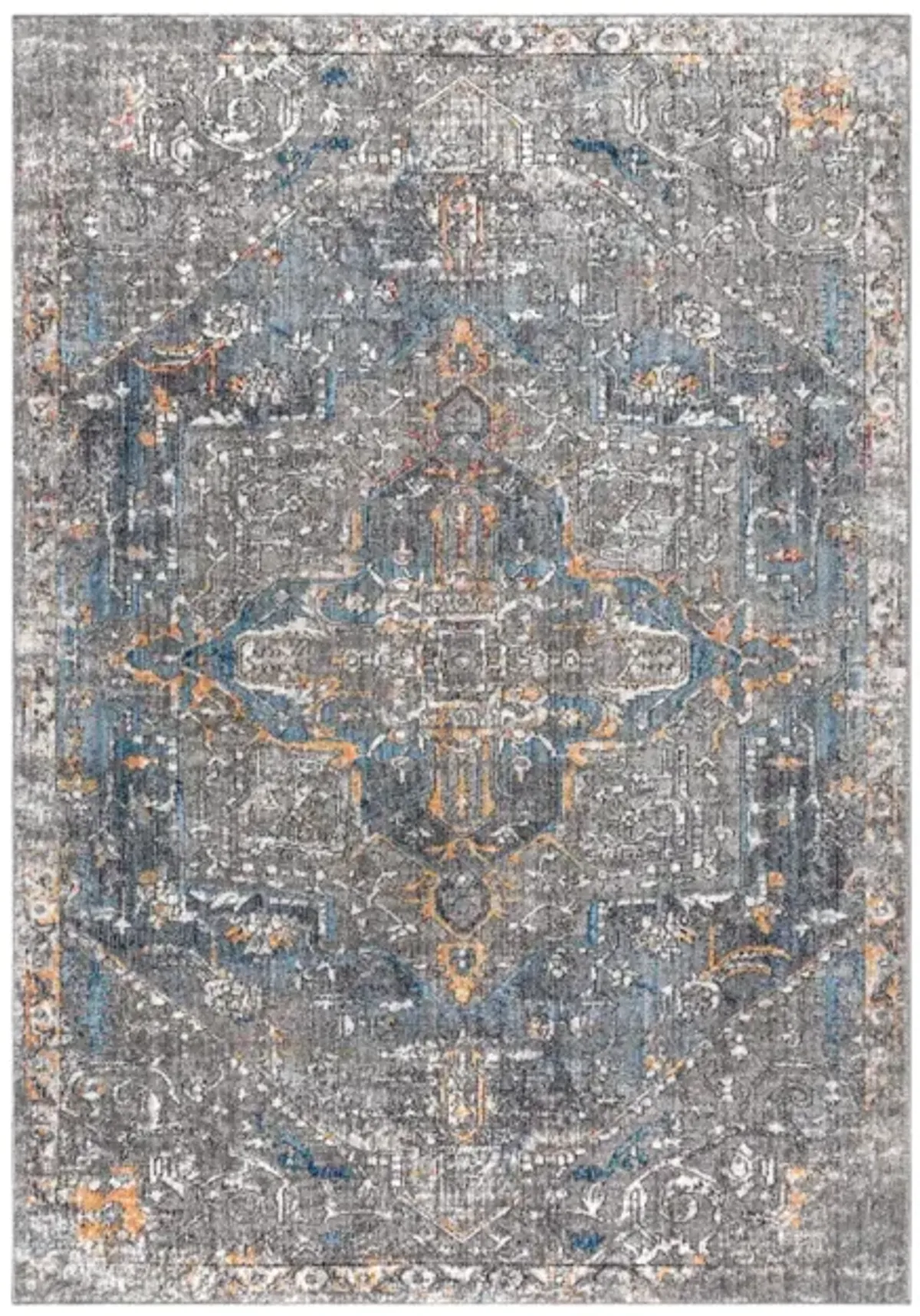 Izmir Vintage Medallion Area Rug