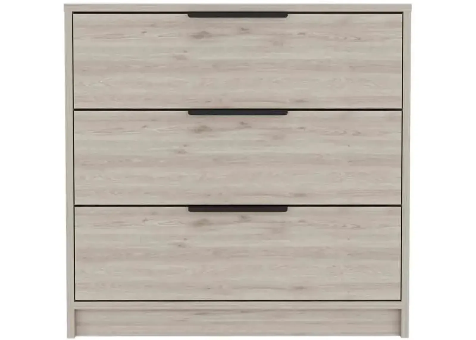 3 Drawers Dresser Maryland, Bedroom, Light Gray