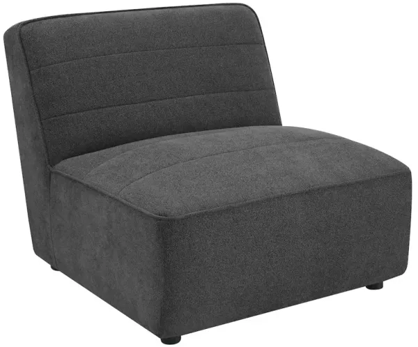 Coaster Co. of America Sunny Upholstered Armless Chair Dark Charcoal