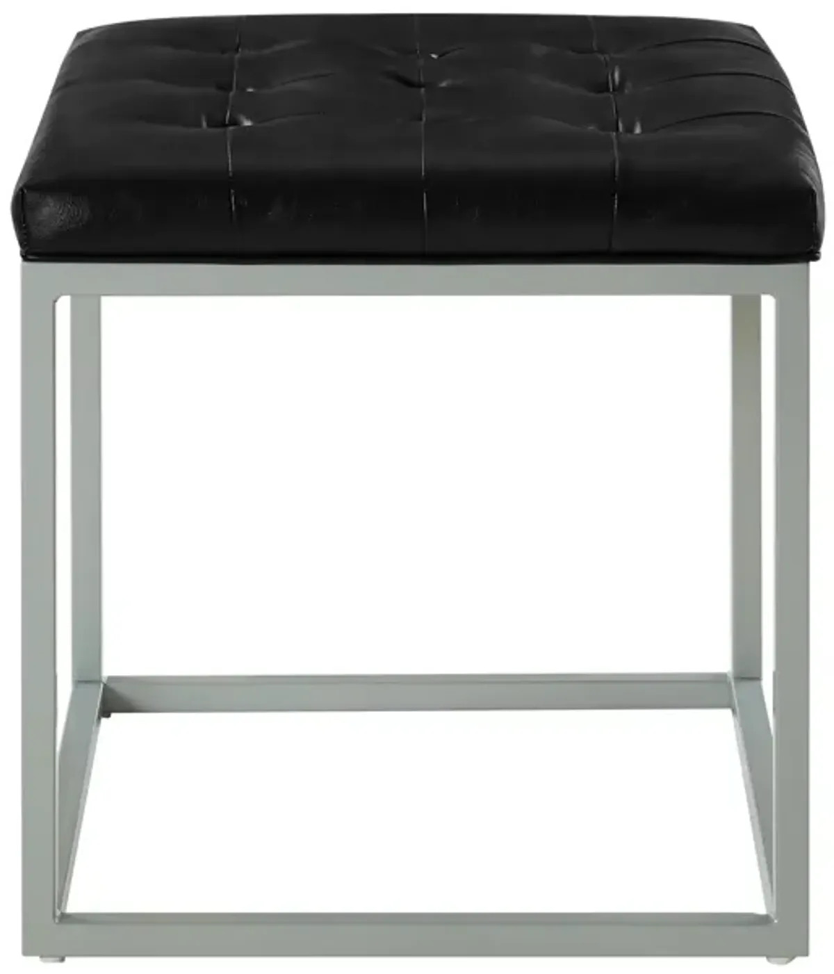 Inspired Home Barkan Leather PU Ottoman