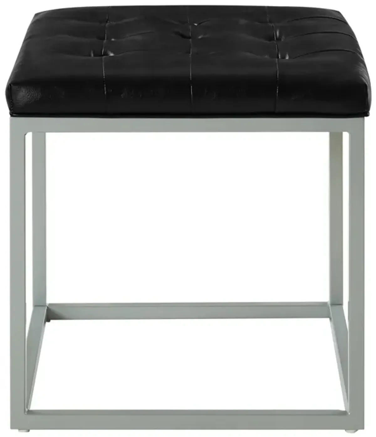 Inspired Home Barkan Leather PU Ottoman