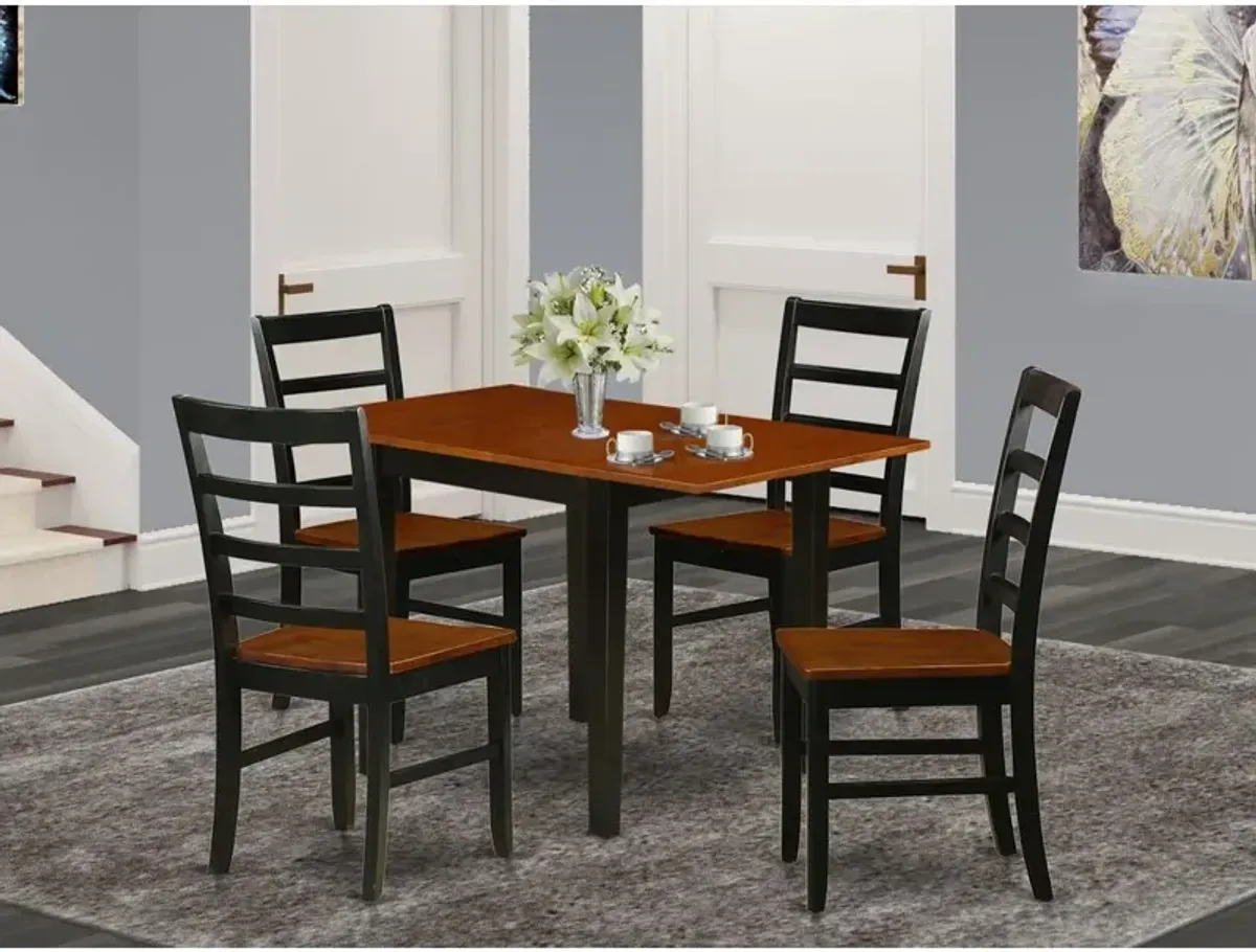 Dining Room Set Black & Cherry