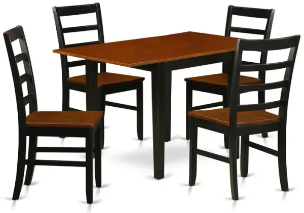 Dining Room Set Black & Cherry