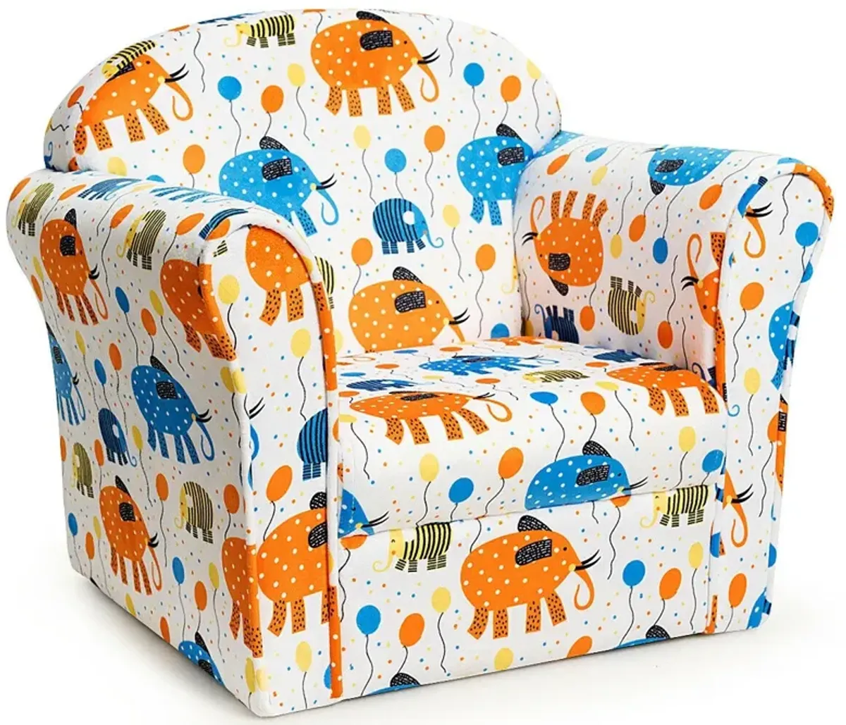 Kids Armrest Upholstered Couch