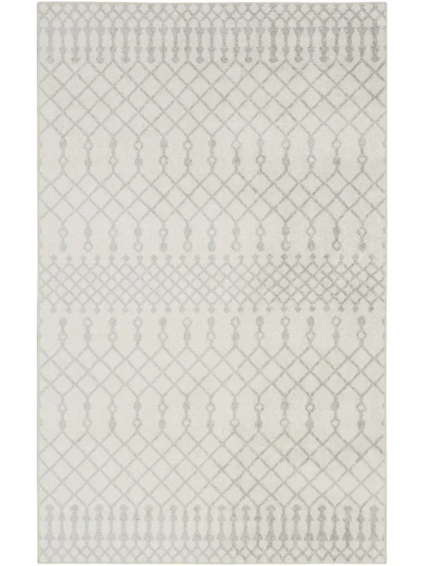 Astra Machine Washable ASW10 Ivory 2'2" x 4' Rug
