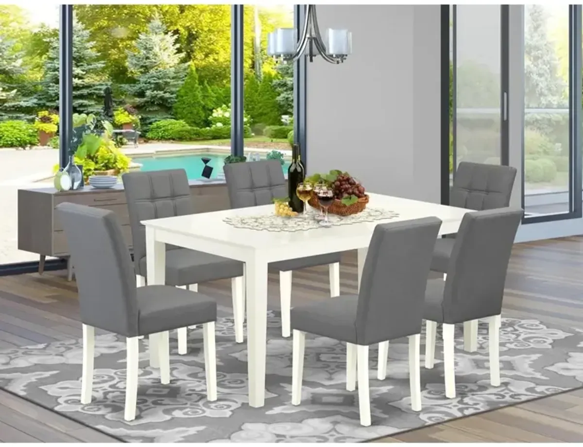 7 Piece Dinner Table Set