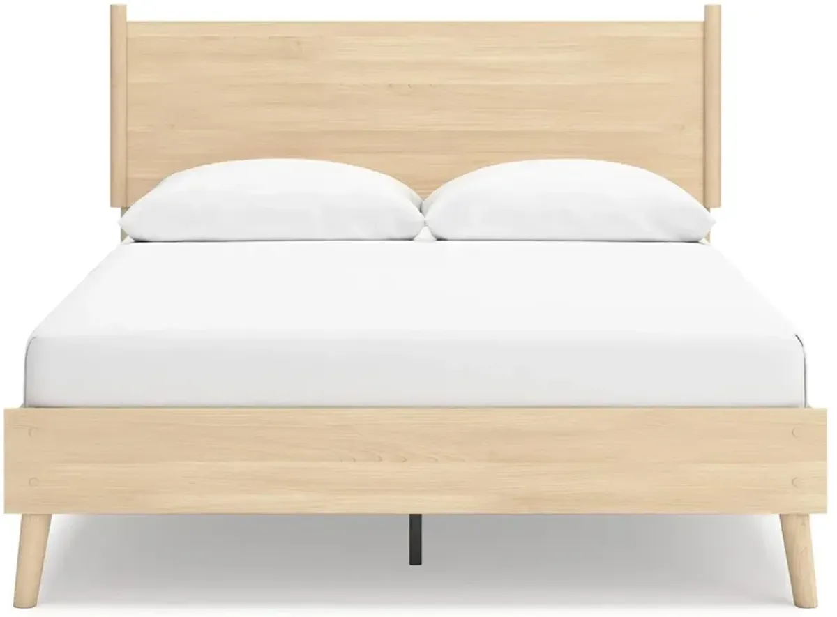 Queen Platform Panel Bed