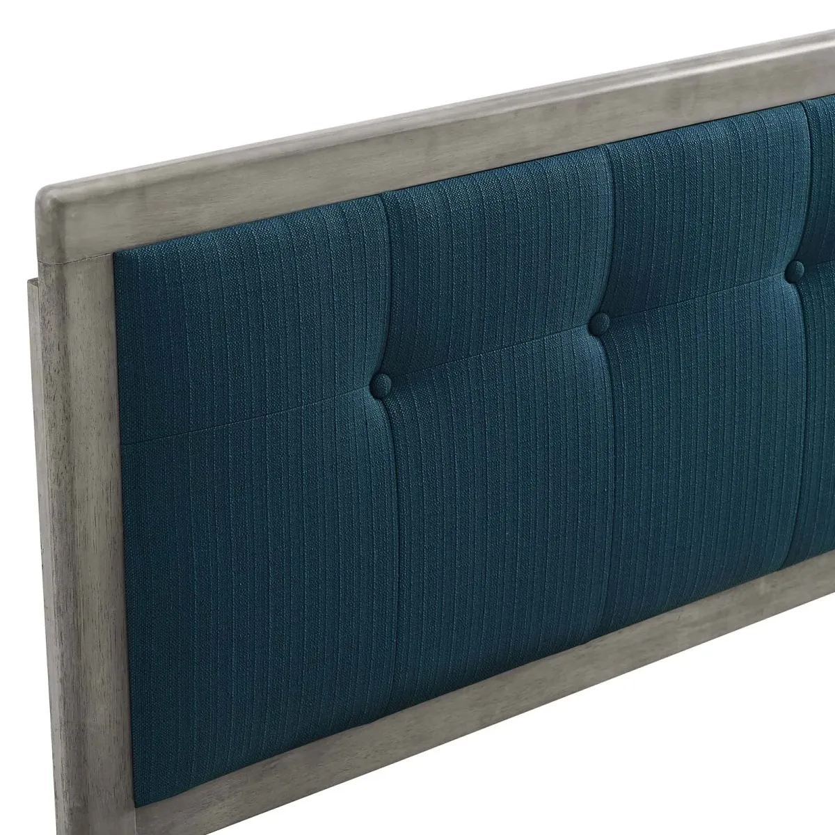Modway - Draper Tufted King Fabric and Wood Headboard