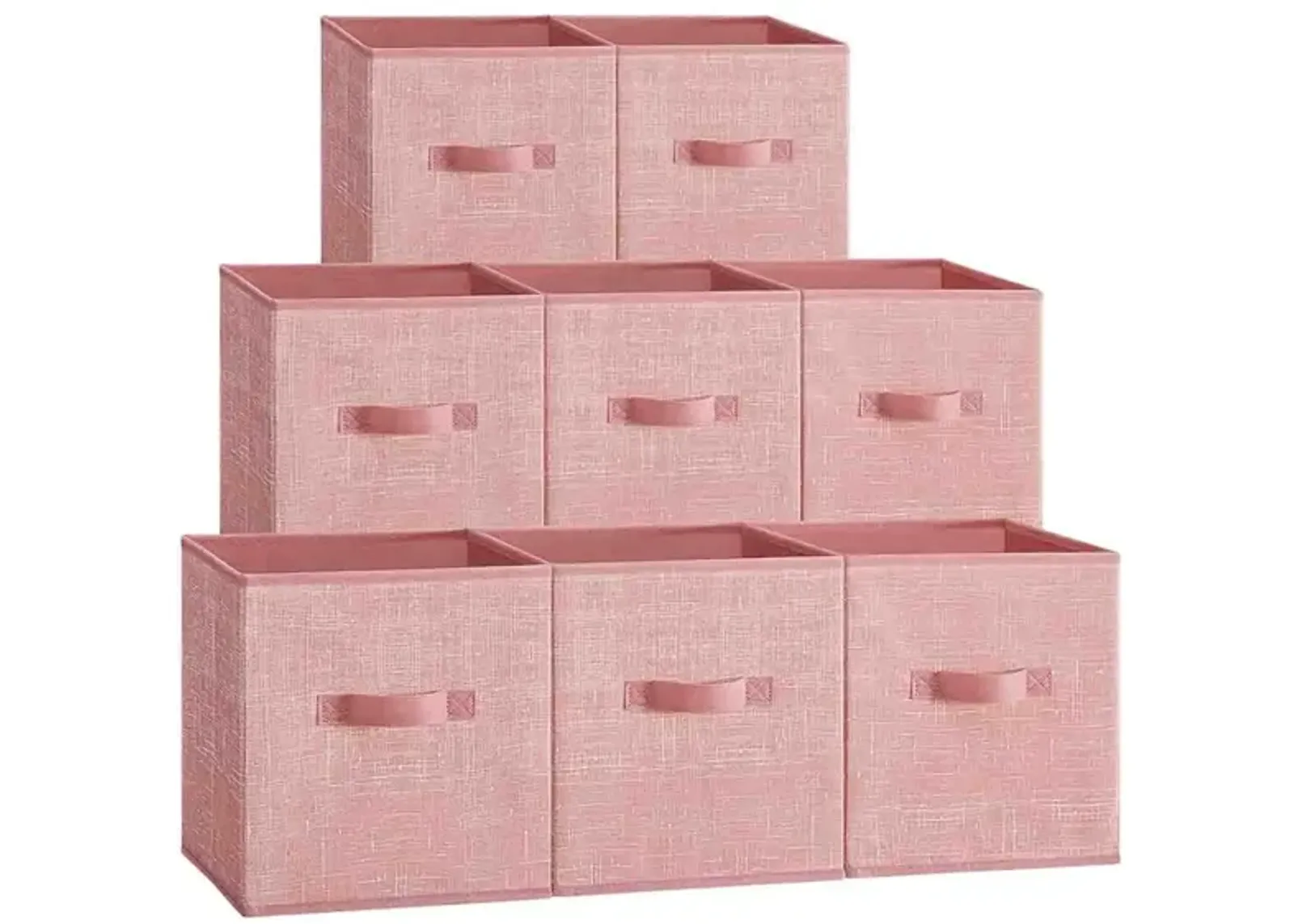 Set of 8 Storage Cubes for Versatile Organization and Stylish Home Décor