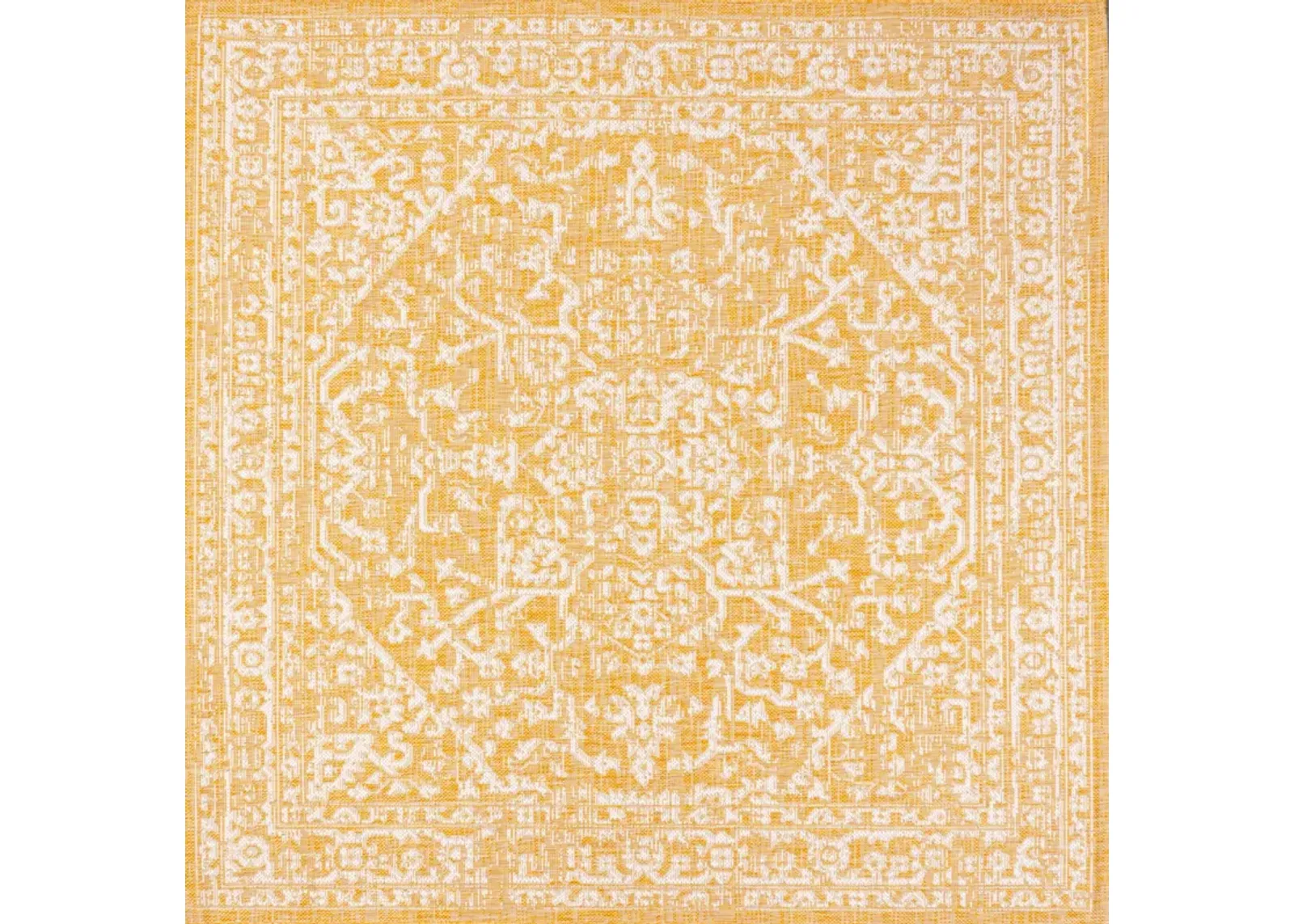 Malta Bohemian Medallion Textured Weave Indoor/Outdoor Area Rug