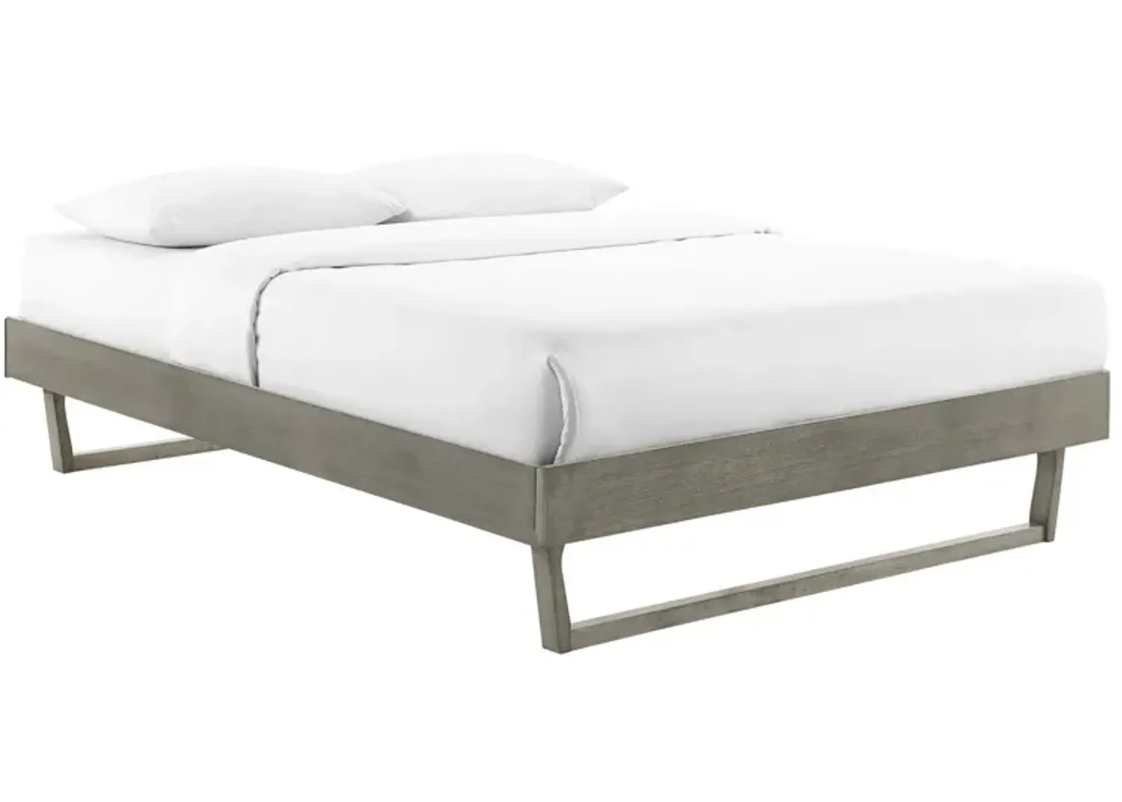 Modway - Billie King Wood Platform Bed Frame