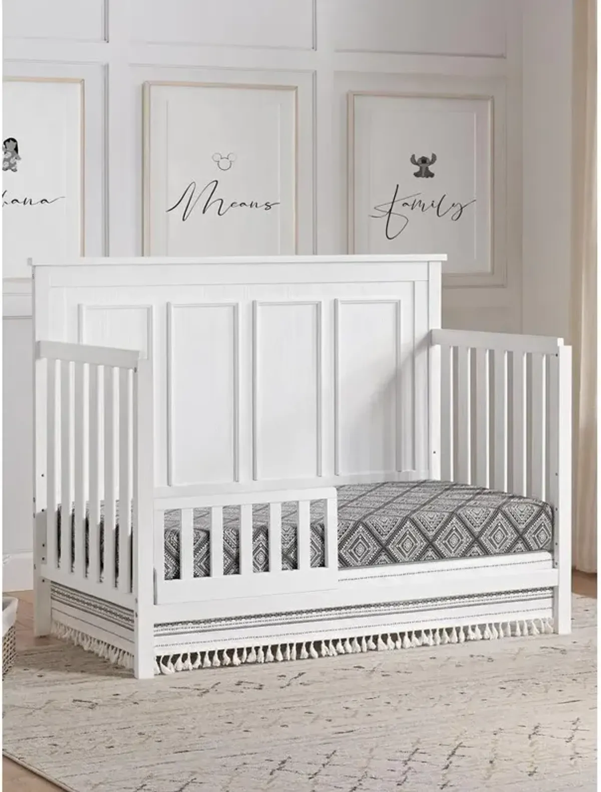 Oxford Baby Bennett Guard Rail Rustic White